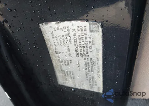 2007 Chevrolet Tahoe Ltz из США, поврежденный, VIN 1GNFK13057R226862